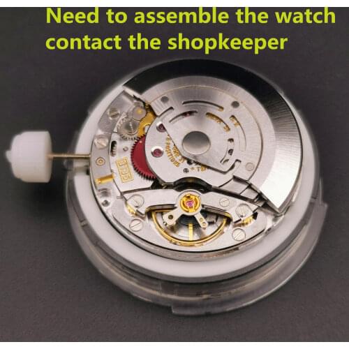 China clone R 3135 movement automatic mechanical movement men watch movement blue balance
