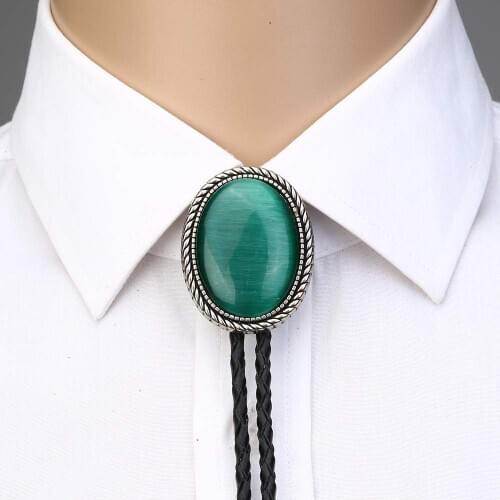 Mens Bolo Tie 2016 New Design Figure Cowboy Bolo Ties Gold American Bow Neck Tie Suit Shirt Accessories Chain Necklace Bolo