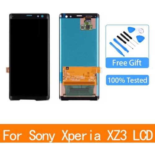Original 6.0'' OLED For SONY Xperia XZ3 LCD Display Touch Screen Digitizer For SONY XPERIA XZ 3 LCD H9436 H8416 H9493 With Frame