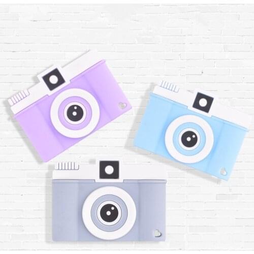 Silicone Teether Toys BPA Free Baby Teething Toy Chew Camera Pendant For Pacifier Food Grade Silicone Nurse Necklace Accessories