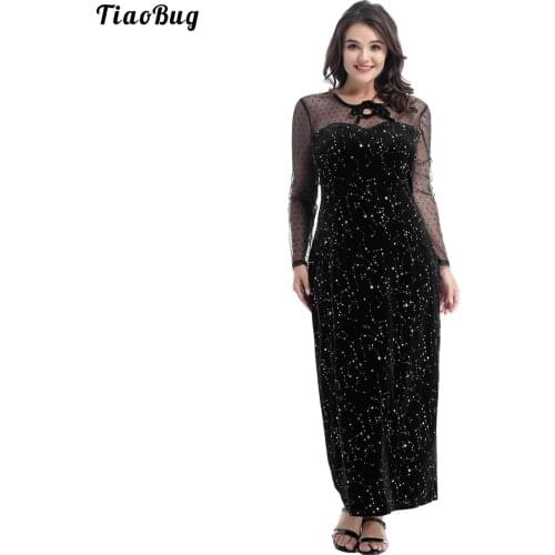 TiaoBug Long Sleeve Summer Dresses
