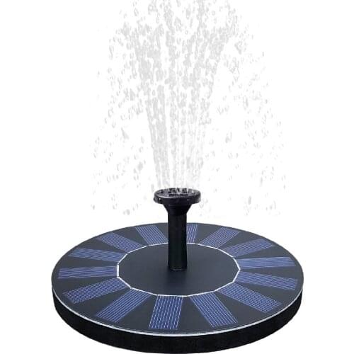 Solar-Powered Bird Fountain Kit Garden Decoration Outdoor Bird Bath Fountain Pump Water Source