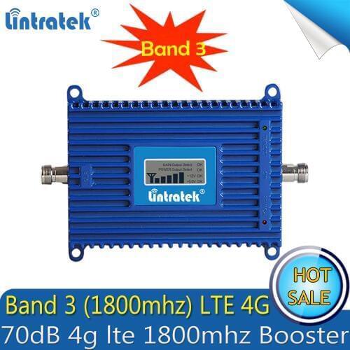 FreeShipping 4G LTE 1800MHz Mobile Phone Signal Booster 2G DCS 1800 MHz Signal Repeater Cell Phone 4G Amplifier