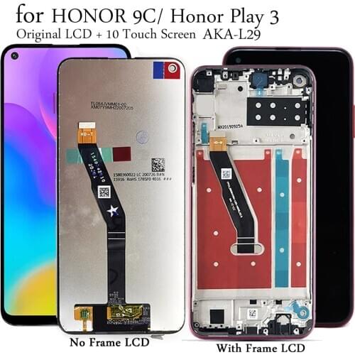 LCD Screen For Huawei Honor 9C AKA-L29 Original Display 10 Touch Screen Replacement For Honor Play 3 LCD Display Digitizer Parts