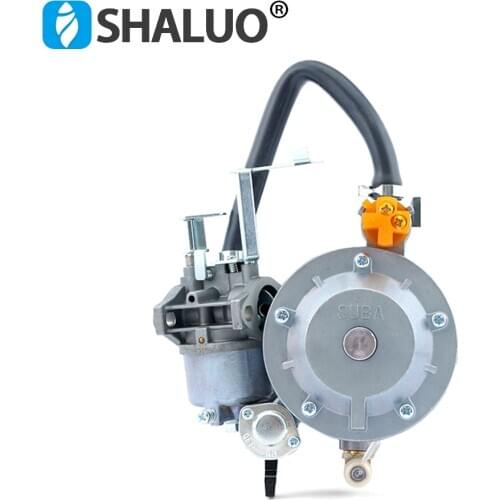 1KW 154F Engine Gasoline generator carburetor replacement parts kit P15A-LPG