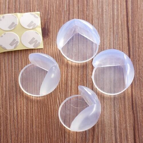 10pcs/lot Child Baby Safety Silicone Protector Table Corner Edge Protection Cover Children Anticollision Edge & Corner Guards