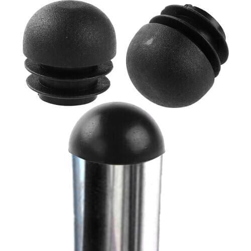 12Pcs Plastic Tube Insert Plug 13-32mm Furniture Leg Plug Blanking End Caps Bung Round Pipe Tube Decorative Floor Protection