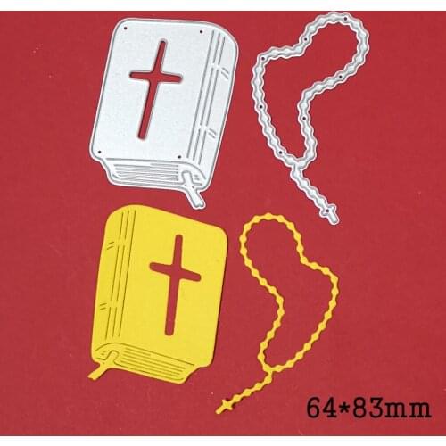 Jesus Bible Cross Metal Cutting Dies Craft Die Cuts Mold Stencil For Diy Scrapbooking Paper Cards Embossing Knife Blade Die