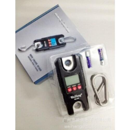 DHL 50pcs/lot 300kg / 0.1 Digital Hanging Scale Luggage Fishing Balance Pocket Crane Weight