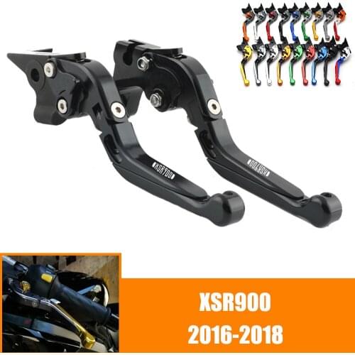 For YAMAHA XSR 900 XSR900 ABS 2016 2017 2018 16 17 18 CNC Motorcycle Adjustable Brake Clutch Lever Levers Folding