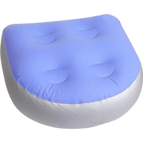 Pad Massage Mat Inflatable Relaxing Booster Seat Back Tub Bathtub Pillow Spa Cushion Soft Seat Cushion Adult Massage Pad