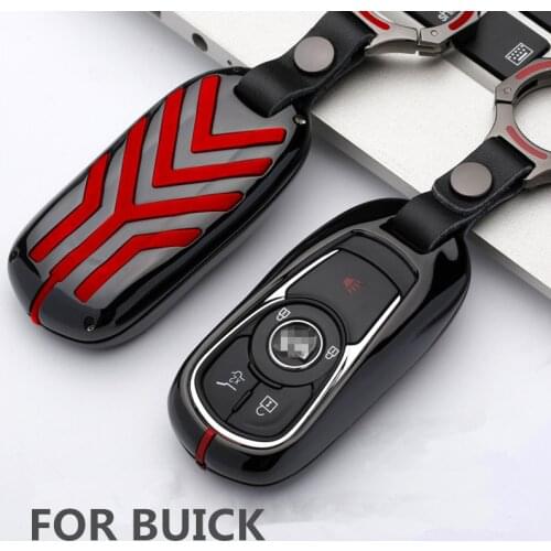 Colorful Zinc Alloy Car Styling Key Case Cover For OPEL Astra Buick ENCORE ENVISION NEW LACROSSE Rings Protect Shell Accessories