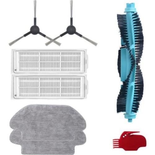 HOT！-Main Brush Filter Side Brush Mop for Xiaomi Viomi SE V2 V2 PRO V-RVCLM21B V3 Robot Vacuum Cleaner Accessories