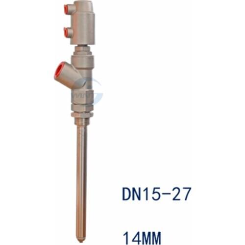 Anti-Drip Liquid Filling Nozzles Accessories Of Pneumatic Filler Valves For oil beer drinks DN15 length 200mm DN20 length 300mm