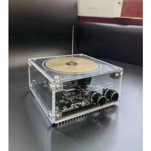 Newest 10CM Flat-panel Bluetooth Music Tesla Coil High Frequency and High Voltage Pulse Test Apparatus