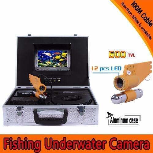 Under-water 100M 600TVL AV Endoscope Camera With 7 Inch Monitor