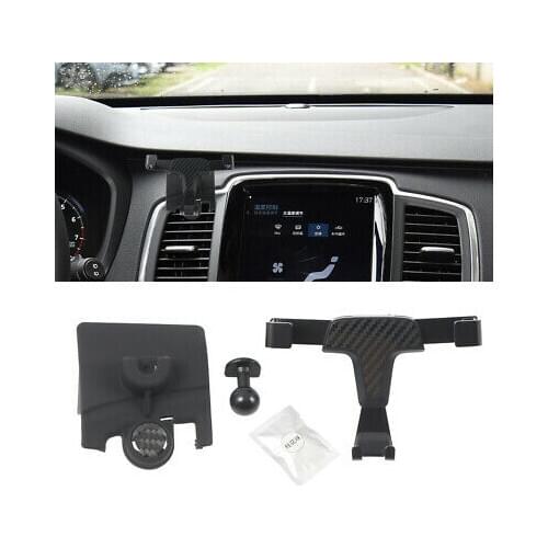 Carbon Fiber Look 360º Car Air Vent Mount Phone Holder for Volvo XC90 2015-2020
