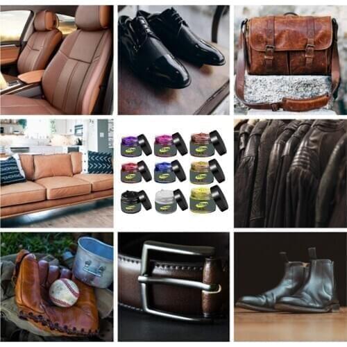 Advanced Leather Repair Gel Car Seat Home Leather Complementary Color Repair Pas