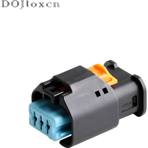 1/5/10/20/50/Sets 2/3/Pin Automotive Connector Plug Female Wiring Socket Complete Color With Terminal 1-1801178-5/1-1801178-3