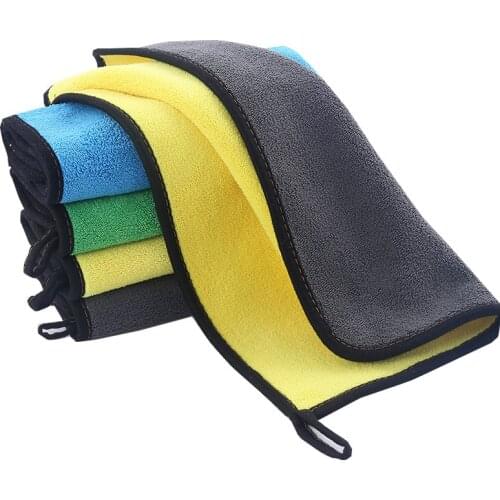 1PC 30*40cm Super Absorbent Car Wash Cloth Microfiber Towel Cleaning Drying Cloths Rag Detailing Car Towel Car Care Polishing