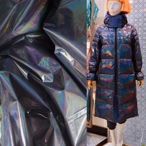 100cm*145cm Quality Nylon Fabric High Dense Laser Material For Winter Jacket