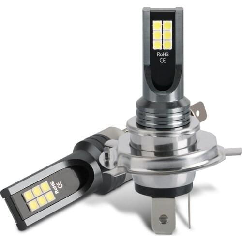 H1 Car Fog Light H7 H4 H11 H8 H3 LED Bulb Auto Front Fog lamp Signal Turn Light Driving Lamp 6000K White 3030 12SMD Super Bright