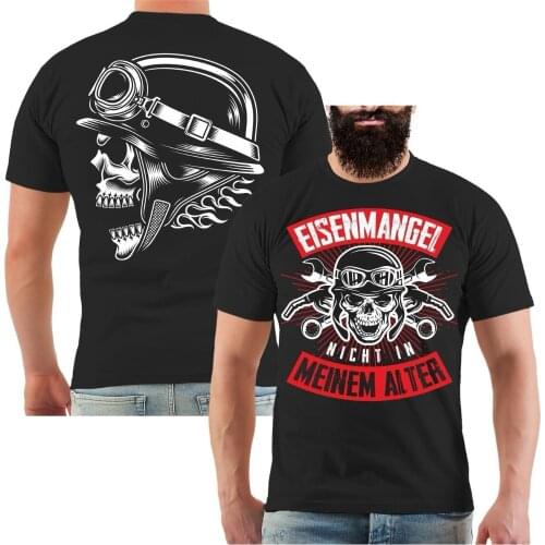 2019 Summer Round Neck Men T-Shirt Famous Clothing T-Shirt Biker Eisenmangel - Nicht In Meinem Alter Mc Club Mann Old T-Shirt