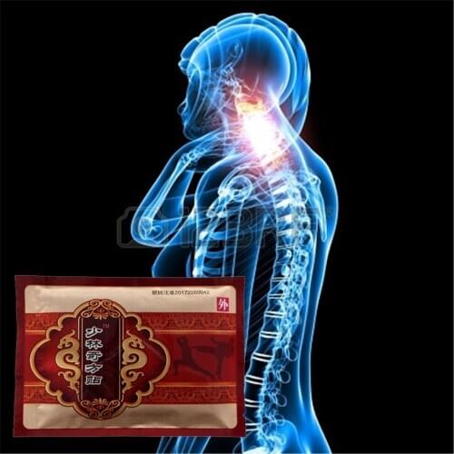 8Pcs Chinese Medicines heating Analgesic Plaster Shaolin Joint Pain Patch Neck Back Foot Body Pain Massage care