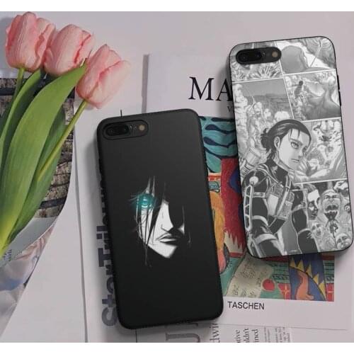 Anime Attack On Titan Eren Phone Case Fundas Shell Cover For Samsung A51 A52 A71 A72 A80 A91 A20E A32 A31 A21 A11