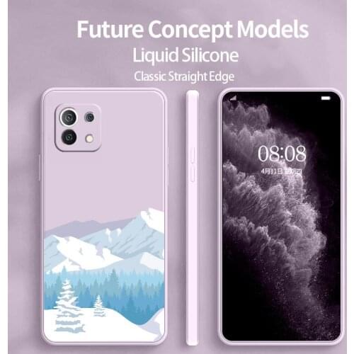 Mountain Phone Case For Xiaomi Mi 11 lite Ultra 11i 10T 9T Pro Lite Cover On Xiaomi Mi 10 10S 9 8 lite Pro Poco F2 X2 F3 Pro