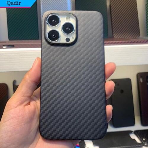 YTF-carbon carbon fiber case for iphone 13 Pro Max case Ultra-thin anti-drop Aramid fiber cover iphone 13 phone hard case