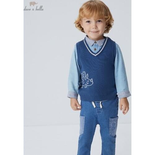 Безрукавки для мальчиков DAVE＆BELLA China At AliExpress