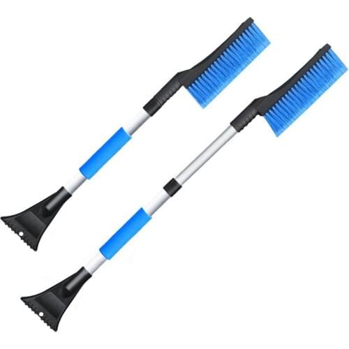 Shunwei long telescopic snow shovel brush bus truck snow brush long telescopic SD-X018C