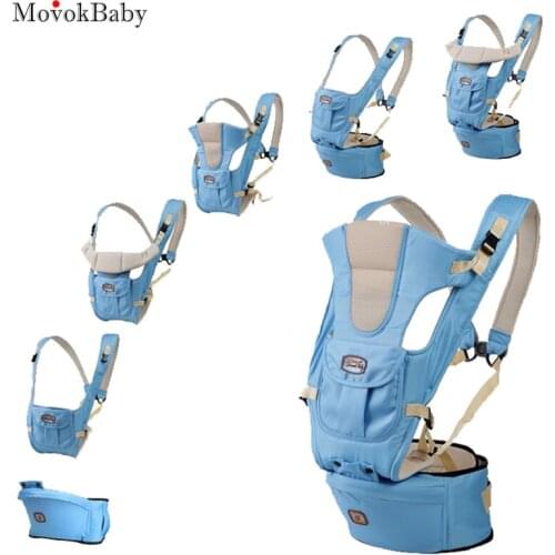 Breathable Multifunctional Breathable Kangaroos backpack Infant Sling Carrier Hip Seat Baby Carrier for All Seasons