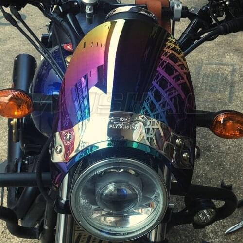 Windshield Windscreen For 1986 - 2019 Harley Sportster Iron 883 Custom Super Low Roadster XL XLH XL883 XLH883 Front Fork Screen