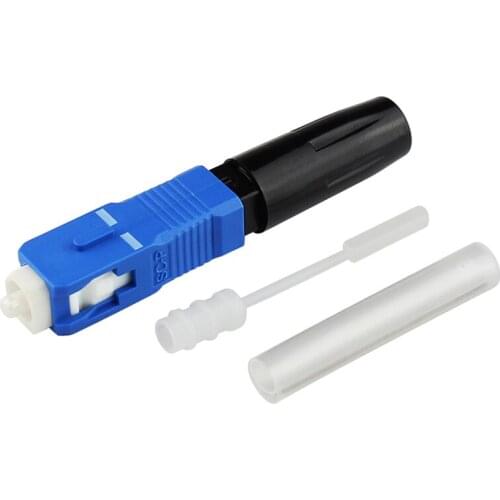 MT-1041-L-A fiber optic fast connector for indoor optical cable SC UPC