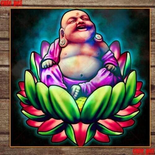Buddhism DIY diamond embroidery religion full square round diamond painting cross stitch kit5D painting rhinestones mosaic decor