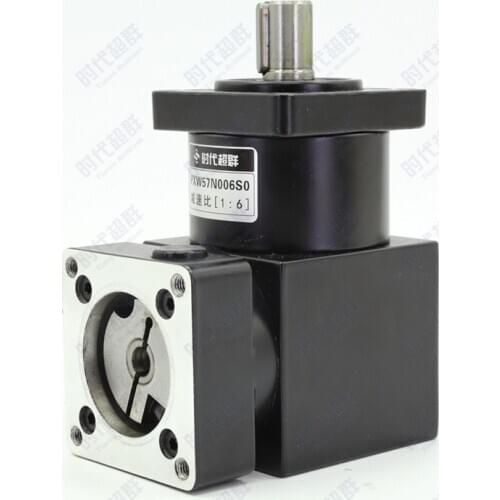 90 degree right angle planetary reducer Nema23 speed ratio 4: 1 5: 1 6: 1 10 1 for Nema23 stepper motor brushless DC motor