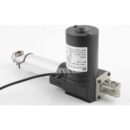 Permanent Magnet DC electric Pusher Brush DC motor putter AL01 12-24VDC 2500RPM 6000N 100/150/200/250/300/350 / 400mm optional