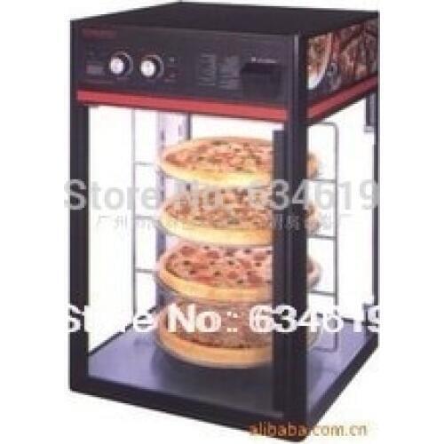 Pizza warming displayer, Pizza rotating display showcase, hot pizza warming cabinet manufacturer wholesale