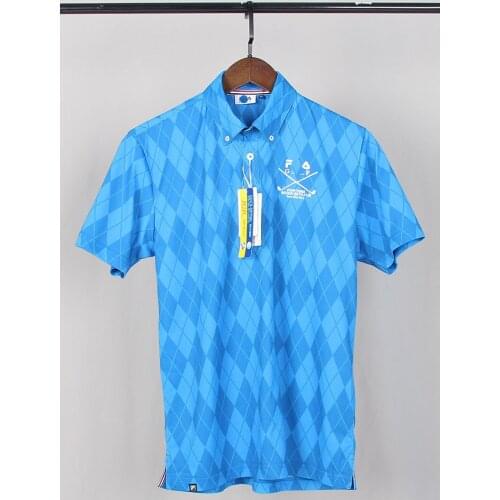 Golf Polo Shirts Men Golf Clothing Quick-Drying Wicking Polo Shirt Golf Top Casual Sports T-Shirt Breathable Moisture Wicking