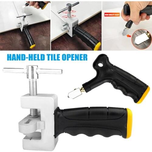 Hand-held Glass Tile Opener User-friendly Wear Resistant Quickly Break Tiles Плиткорез Drop Shipping