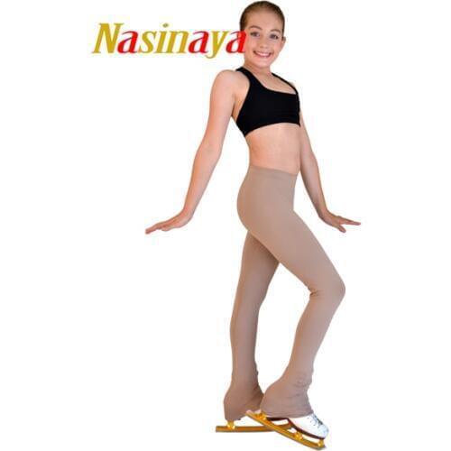 Summer thin Figure Skating pants long trousers for Girl Women Training Competition Patinaje Ice Skating thin fabric cool
