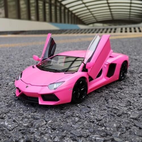 Welly 1:24 Lamborghini LP700 car alloy car model simulation car decoration collection gift toy Die casting model boy toy