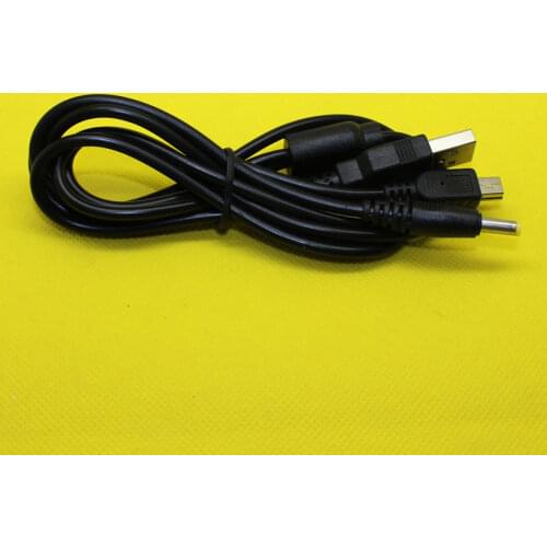 YX-116 Newest Charger Power New 2 in 1 USB Data Charge Cable Cord For Sony PSP 1000 2000 3000 Game console