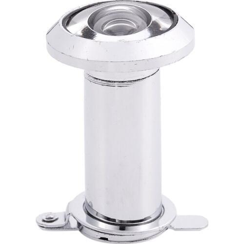 200 Degree 35-60mm Wide Angle Scope Peephole Door Viewer Silver Tone