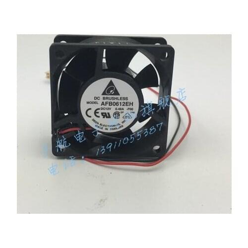 AFB0612EH 6025 60x60x25mm 6CM DC 12V 0.48A 2-wire Cooling Fan