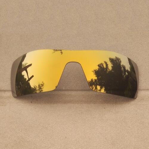 Bronze Gold Mirrored Replacement Lenses for Offshoot Sunglasses Frame 100% UVA & UVB Anti-Reflective