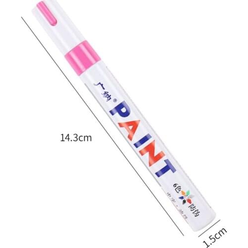 Colorful Paint Marker 12-Pack Water-based Paint Pen Soft Tip Brush Marker Pen for Writing Drawing ASD88
