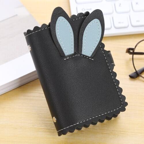 1 PC Fashion Unisex Business Card Holder Womens Credit Card Box ID Bag Mens Hand Holding Small Card Bag Small Gift Gift